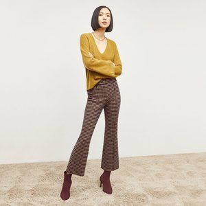 The Shiloh Pant - Plaid Knit